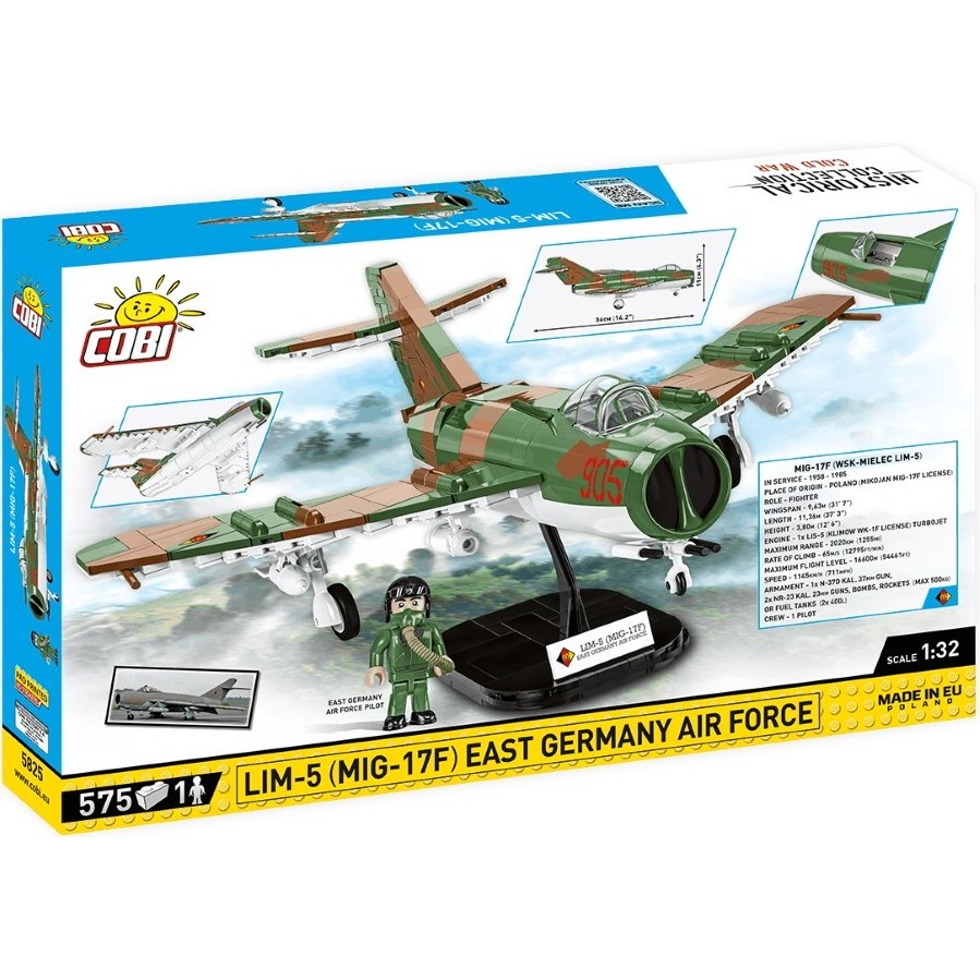 COBI Lim-5 ( MiG-17F ) East Germany Air Force 5825