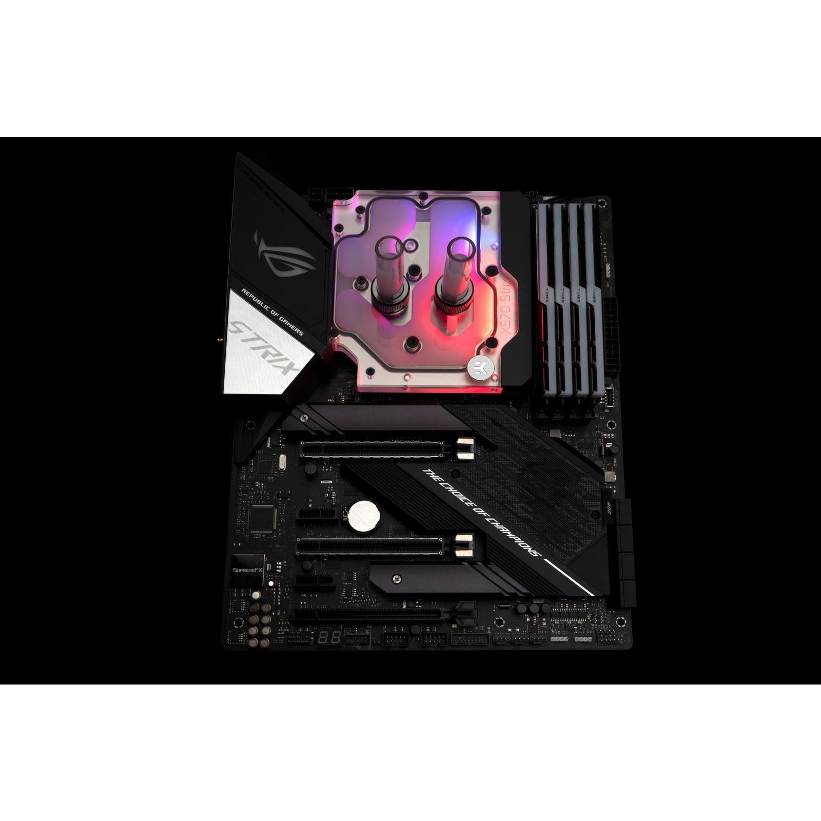 EKWB EK-Quantum Momentum ROG Strix X570-E D-RGB - Plexi