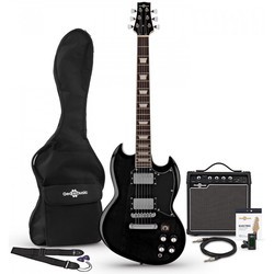 Gear4music Brooklyn Electric Guitar 15W Amp Pack