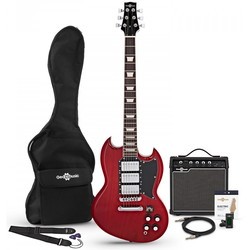 Gear4music Brooklyn Select Electric Guitar 15W Amp Pack
