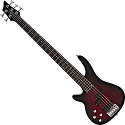 Gear4music Chicago 5 String Left Handed Bass Guitar