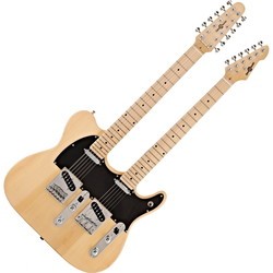 Gear4music Knoxville Double Neck Guitar