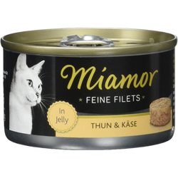 Miamor Fine Fillets in Jelly Tuna/Cheese 0.1 kg