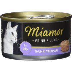 Miamor Fine Fillets in Jelly Tuna/Calamari 0.185 kg
