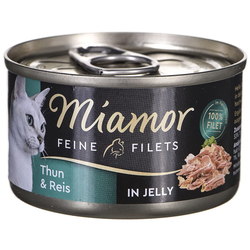 Miamor Fine Fillets in Jelly Tuna/Vegetables 0.185 kg