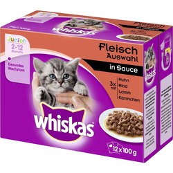 Whiskas Junior Classic Selection in Sauce 1.2 kg