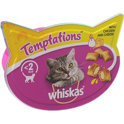Whiskas Temptations Cat Treats with Chicken/Cheese 0.06 kg