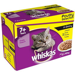 Whiskas 7+ Poultry Selection in Gravy 1.2 kg