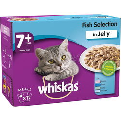 Whiskas 7+ Fish Selection in Jelly 1.2 kg
