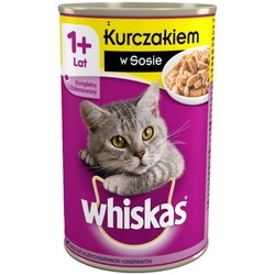 Whiskas 1+ Can with Chicken in Gravy 0.4 kg