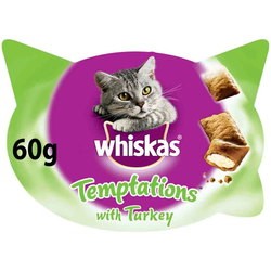 Whiskas Temptations Cat Treats with Turkey 0.06 kg
