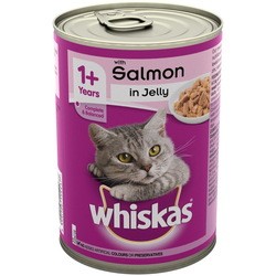 Whiskas 1+ Can with Salmon in Jelly 0.4 kg