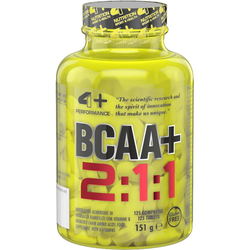 4 Plus Nutrition BCAA 2-1-1 Plus 125 tab