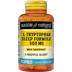 Mason L-Tryptophan Sleep Formula 500 mg 60 cap
