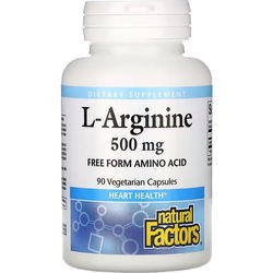 Natural Factors L-Arginine 500 mg 90 cap