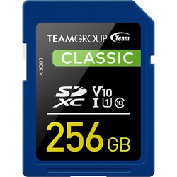 Team Group Classic SDXC Class 10 V10 UHS-1 U1 256Gb