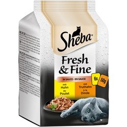 Sheba Fresh/Fine Chicken/Turkey in Sause 0.3 kg
