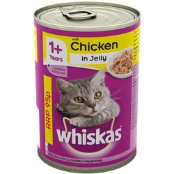 Whiskas 1+ Can with Chicken in Jelly 0.39 kg