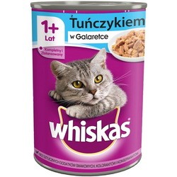 Whiskas 1+ Can with Tuna in Jelly 0.4 kg