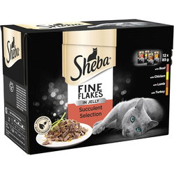 Sheba Fine Flakes Succulent Collection in Jelly 1.02 kg