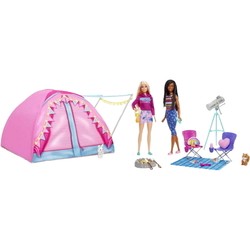 Barbie Two Camping Playset with Tent HGC18