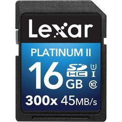 Lexar Platinum II 300x SDHC 16Gb