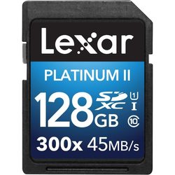 Lexar Platinum II 300x SDXC 128Gb