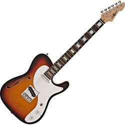 Gear4music Knoxville Semi-Hollow Electric Guitar