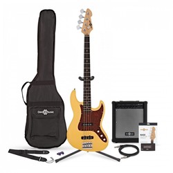 Gear4music LA II Bass Guitar 35W Amp Pack