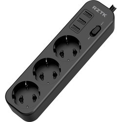 RZTK Power Strip 3+3 USB-A