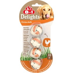 8in1 Delights Chicken Balls XS 0.03 kg