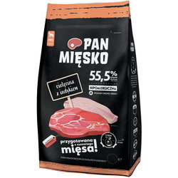 PAN MIESKO Adult Medium Dog Veal with Turkey 3 kg