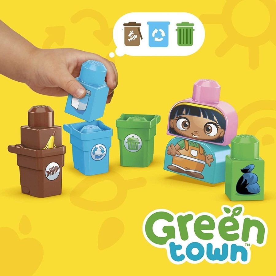 MEGA Bloks Green Town Sort and Recycle Squad HDL06