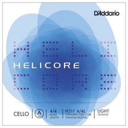DAddario Helicore Single A Cello 4/4 Light