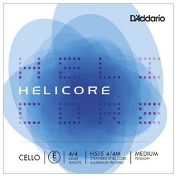 DAddario Helicore Single E Cello 4/4 Medium