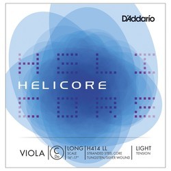 DAddario Helicore Single C Viola Long Scale Light