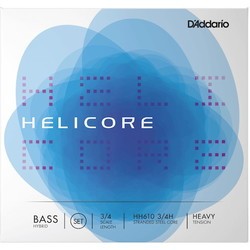 DAddario Helicore Hybrid Double Bass 3/4 Heavy