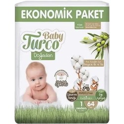 Baby Turco Diapers Newborn / 64 pcs