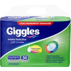 Giggles Adult Diapers XL / 30 pcs