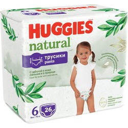 Huggies Natural Pants 6 / 26 pcs