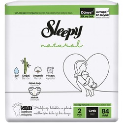 Sleepy Natural Diapers 2 / 84 pcs
