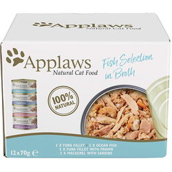 Applaws Fish Selection in Broth 0.84 kg