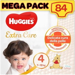 Huggies Extra Care 4 / 84 pcs