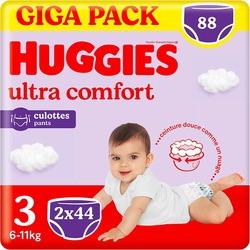 Huggies Ultra Comfort Pants 3 / 88 pcs