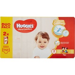 Huggies Ultra Comfort 3 / 112 pcs