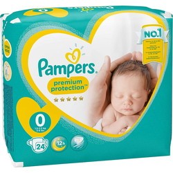 Pampers Premium Protection 0 / 24 pcs