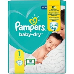 Pampers New Baby-Dry 1 / 21 pcs