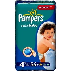 Pampers Active Baby 4 Plus / 56 pcs