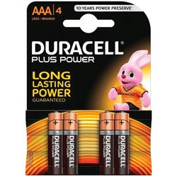 Duracell 4xAAA Plus Power