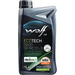 WOLF Ecotech 0W-20 SP/RC D1-3 1L